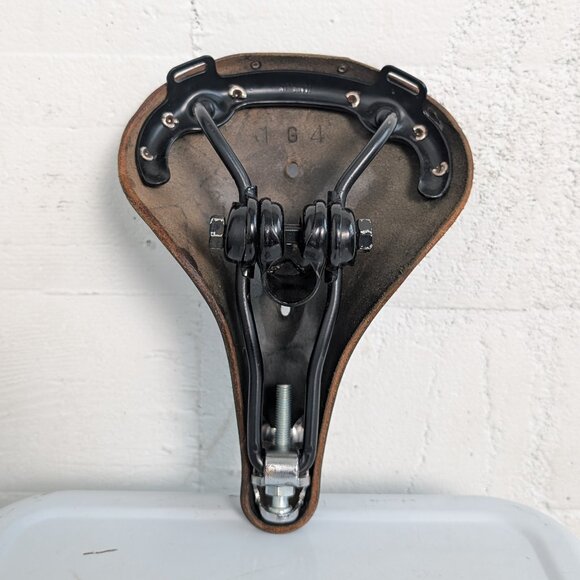 Brooks B. 17 S Saddle, Black - Picture 5 of 6